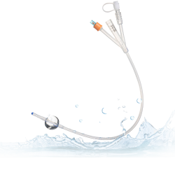 Lubricious Coating Foley Catheter