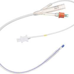 Thermometry Type Foley Catheter